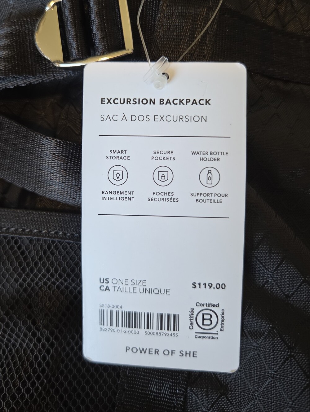 NWT Athleta Excursion Backpack - Picture 4 of 8